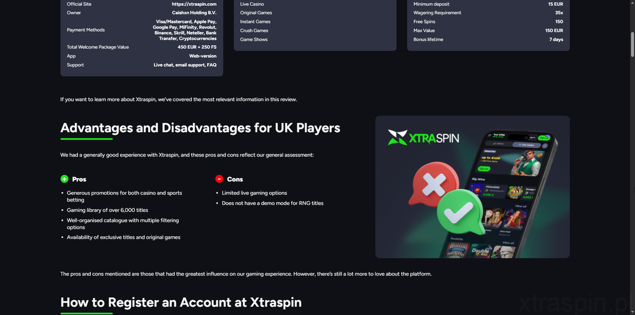 Xtraspin Casino Casino